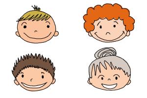 300x200 How To Draw A Face For Kids - Drawing Images For Kids