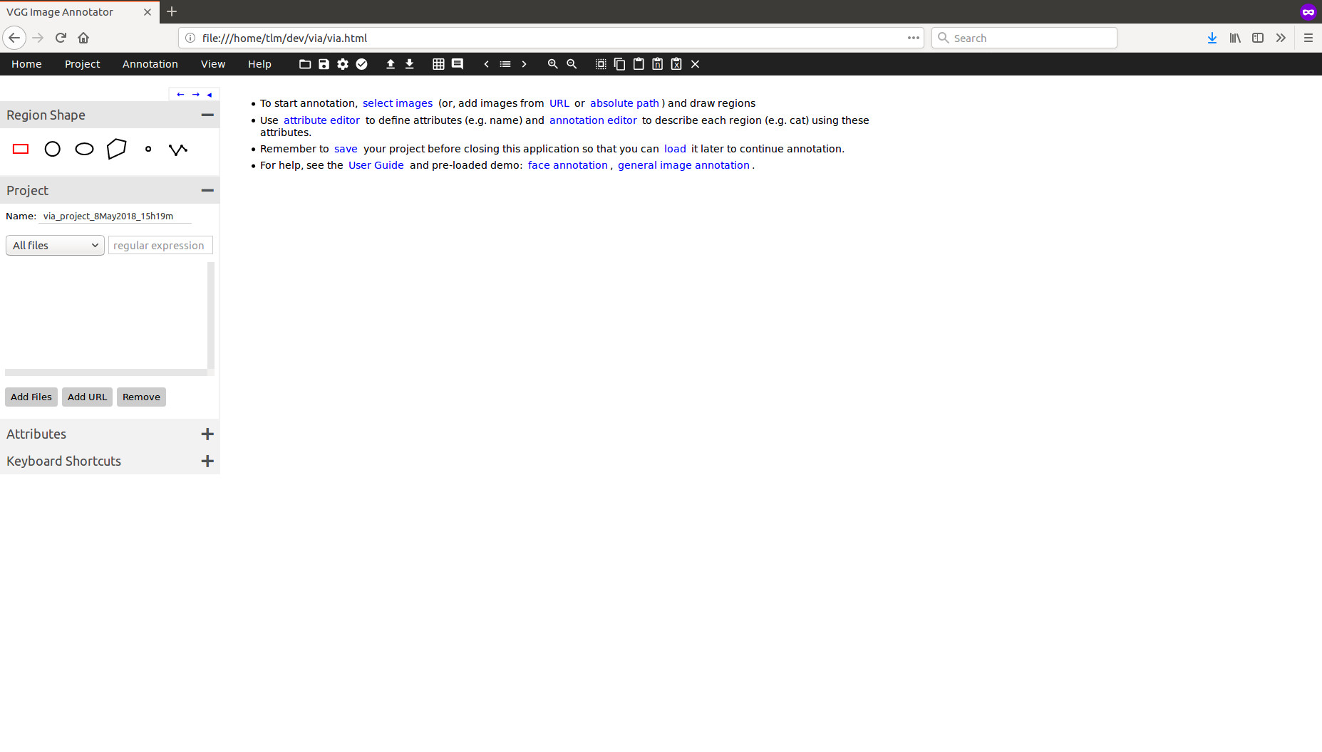 1855x1056 Via User Guide Drawing Regions - Drawing In Browser