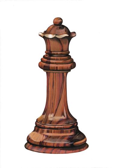 375x555 Chess Piece Drawing Drawing - Drawing In Chess