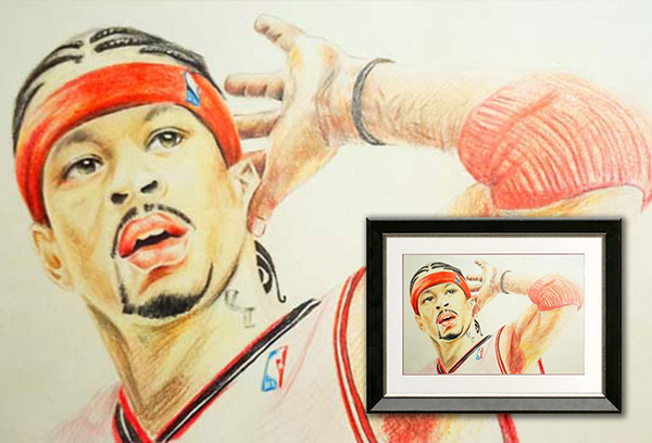 600x408 Colored Pencil Drawing From Photo, Colored Pencil Portrait - Drawing In Color