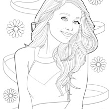 220x220 Famous People Coloring Pages - Drawing In Pages