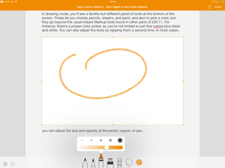 780x585 How To Use Apple Pencil With Pages On Ipad Smart Annotations - Drawing In Pages