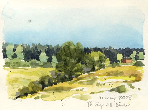 500x372 drawing in the car nina johansson - Drawing In The Car