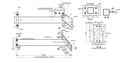 500x250 Construction Project Shop Drawings J Krentz Design - Drawing Information