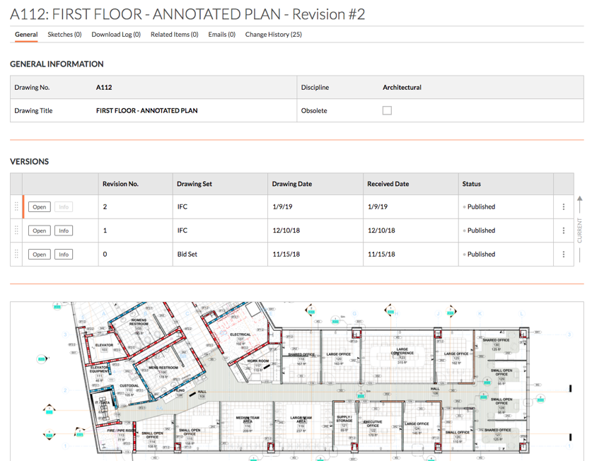 837x652 View Drawings - Drawing Information