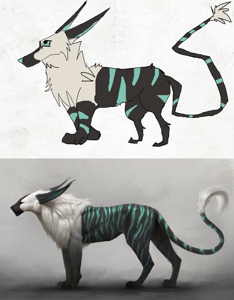 750x958 Draw This Again Drawing Challenge Shows That Practice Makes Perfect - Drawing It