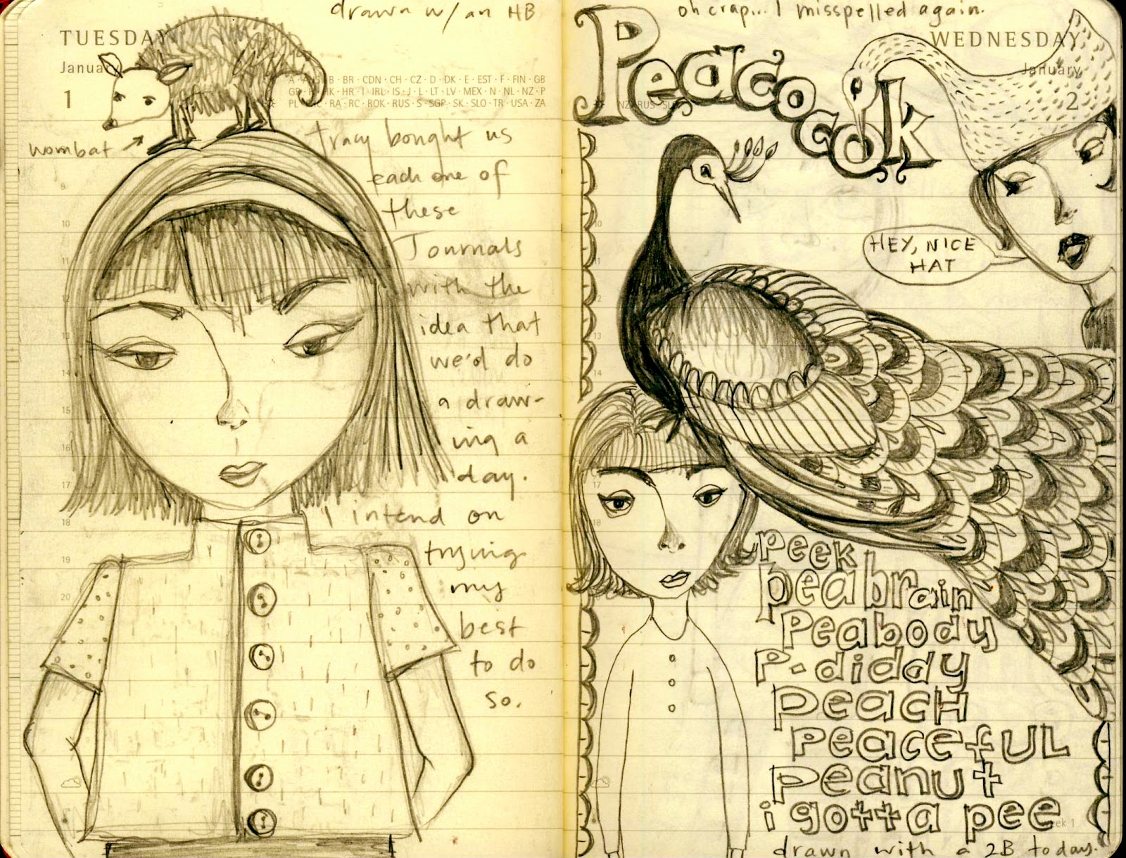 1600x1220 another drawing journal teesha's circus - Drawing Journal