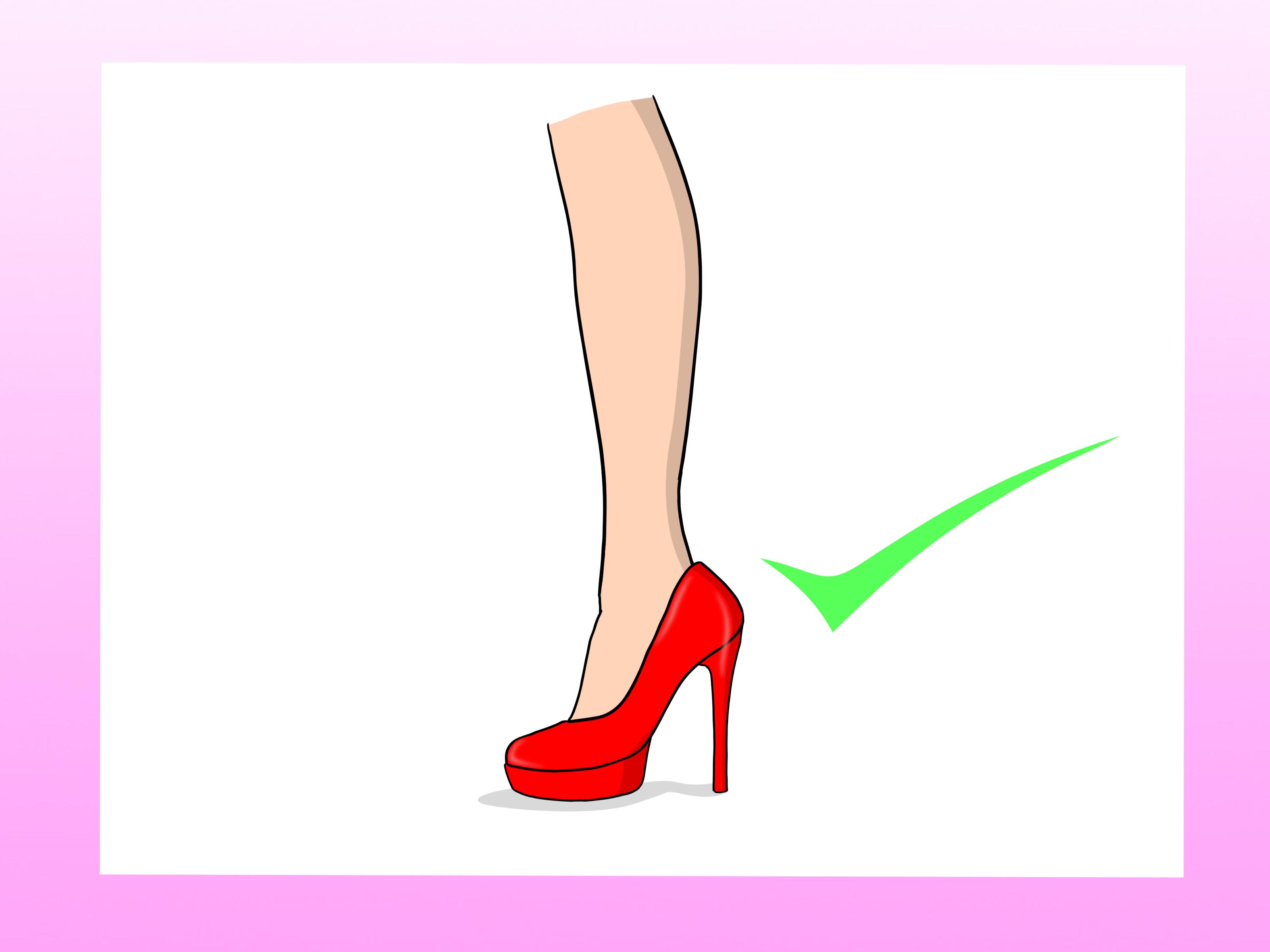 3200x2400 how to draw heels steps - Drawing Legs And Shoes