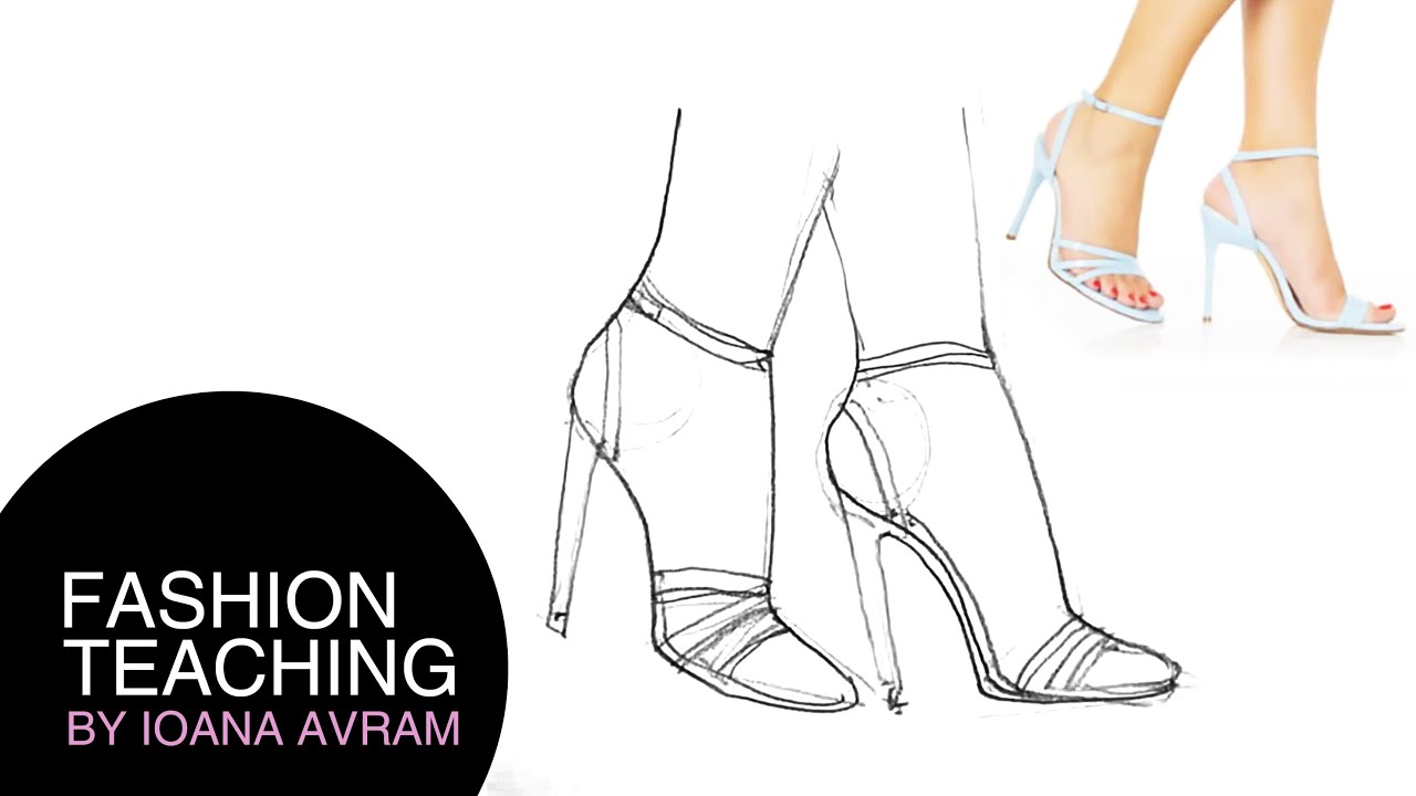 1280x720 How To Draw Feet With Shoes For Beginners - Drawing Legs And Shoes