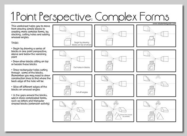 630x456 One Point Perspective Drawing The Ultimate Guide - Drawing Lesson Plans
