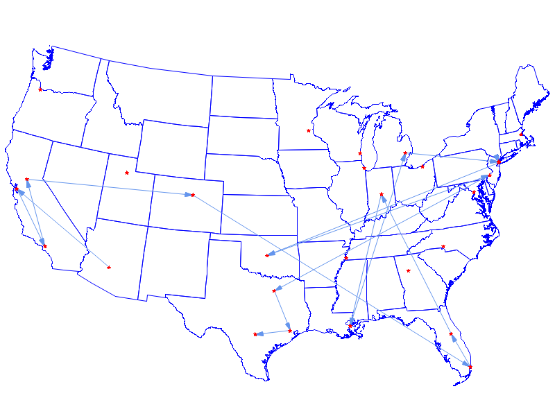 800x600 drawing lines between points on a map with gmap - Drawing Lines On Map