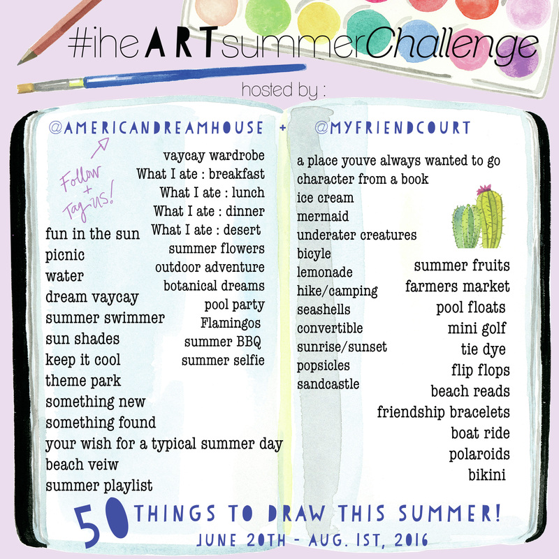 800x800 Drawing Challenge List - Drawing List