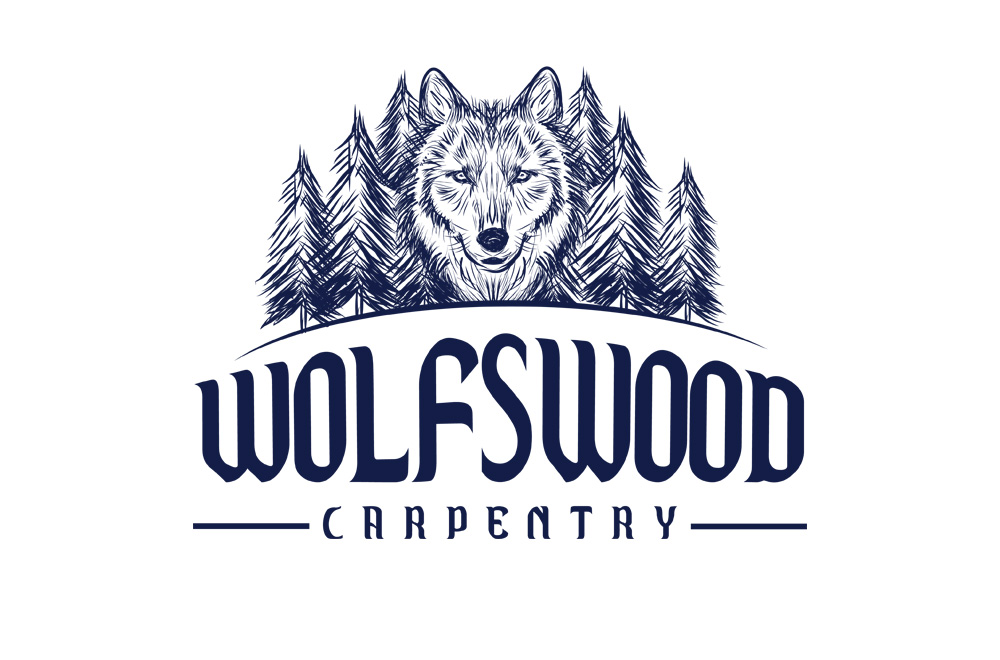 1000x660 wolfswood carpentry drawing logo design scart design - Drawing Logo Design