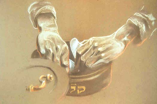 525x348 the temple institute yom kippur in the holy temple drawing the lots - Drawing Lots