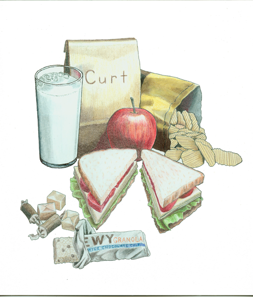 511x600 lunch spread - Drawing Lunch