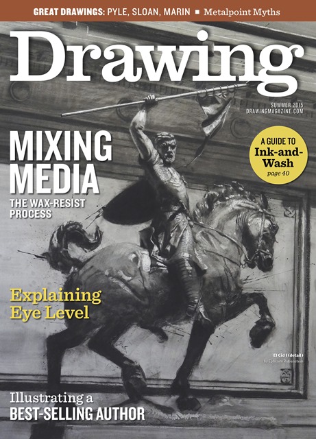 461x640 drawing magazine, summer table of contents - Drawing Magazine
