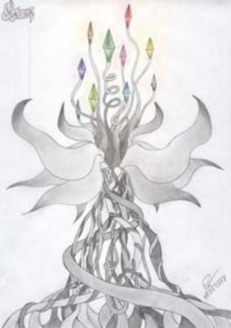 450x640 Raymond Shumeliov Artwork Magic Of Love Original Drawing Pencil - Drawing Magic