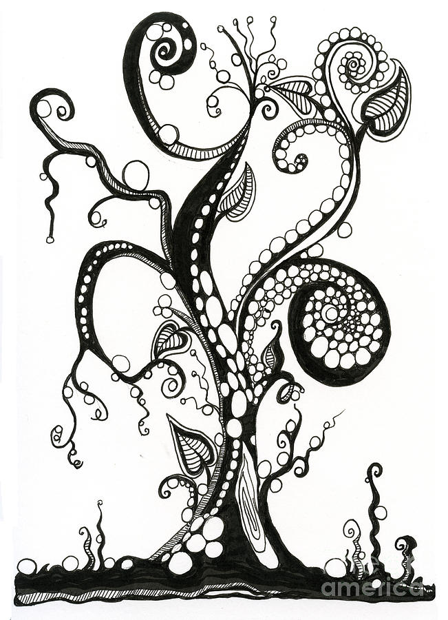651x900 The Magic Tree Drawing - Drawing Magic