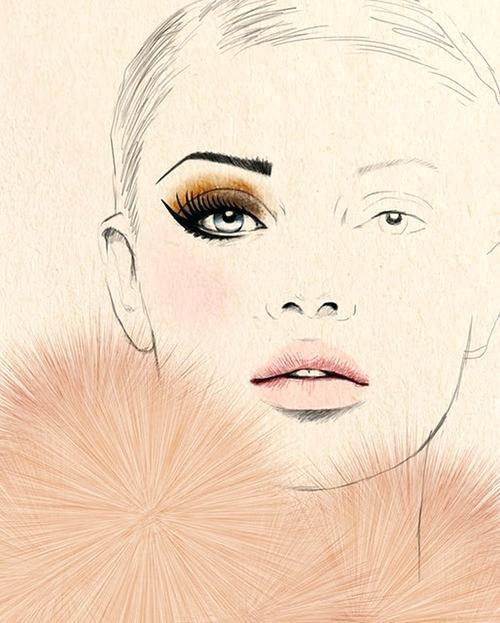 Drawing Makeup On Paper at Explore collection of