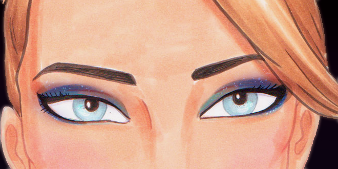 660x330 How To Draw Makeup I Draw Fashion - Drawing Makeup On Paper