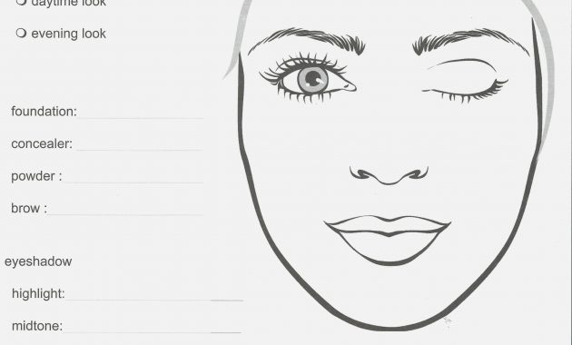 Drawing Makeup On Paper at PaintingValley.com | Explore collection of ...