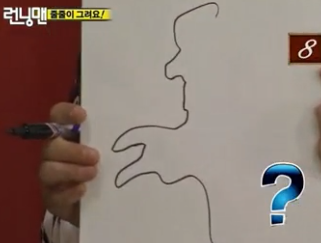1041x787 Draw Down The Lane Running Man Games - Drawing Man Game