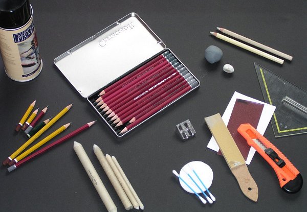 600x415 How To Draw A Nose - Drawing Materials