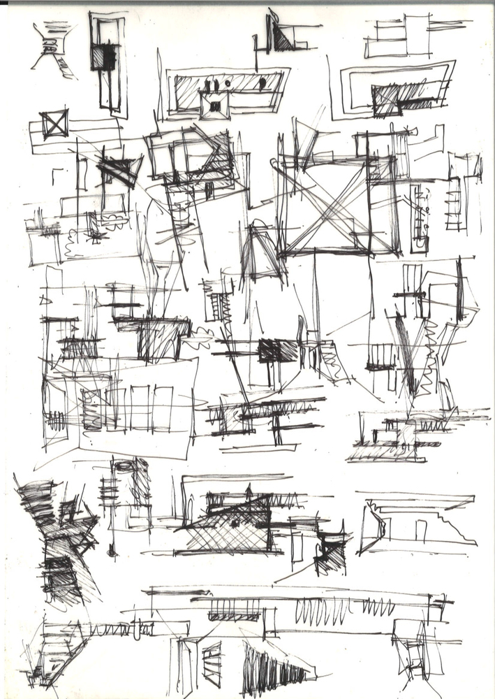 709x1000 gallery of opening lines sketchbooks of ten modern architects - Drawing Matter