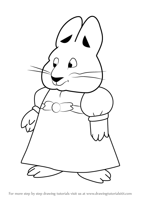 596x843 learn how to draw martha from max and ruby - Drawing Max