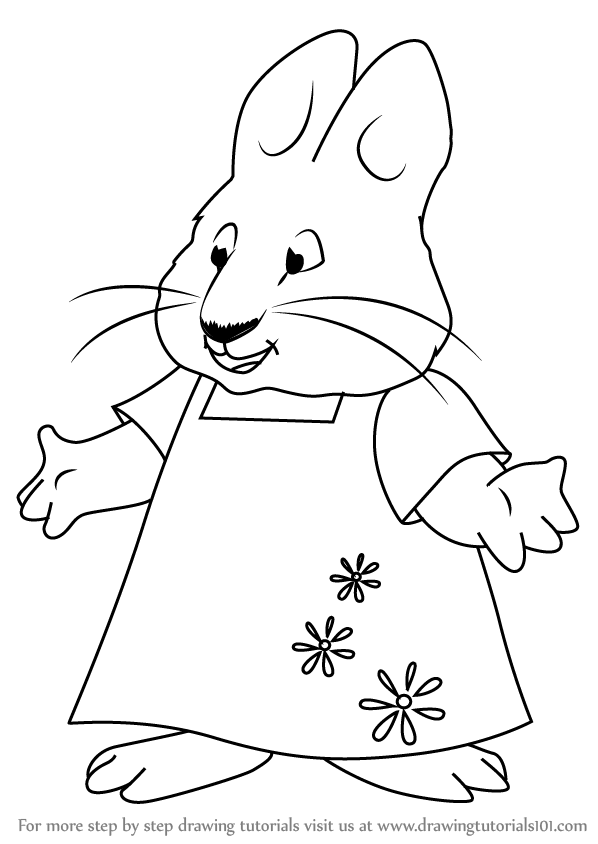 598x844 learn how to draw ruby from max and ruby - Drawing Max