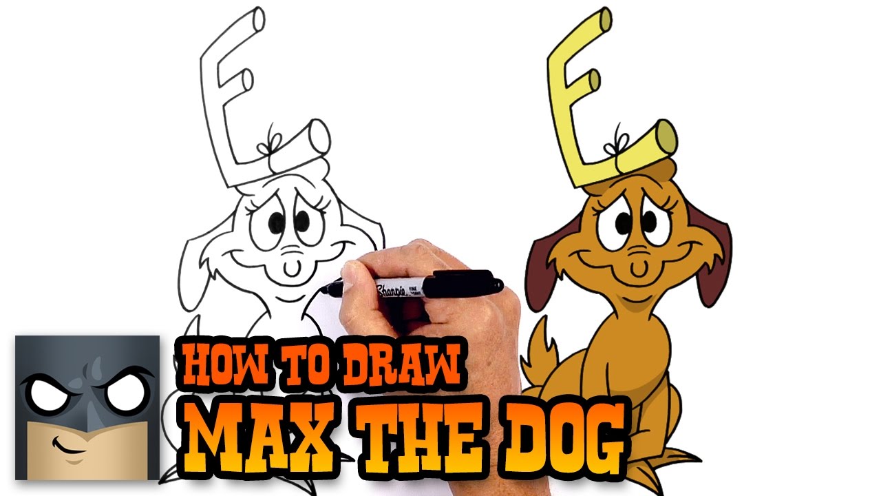 1280x720 how to draw max how the grinch stole christmas - Drawing Max