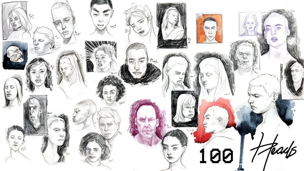 1280x720 Drawing Heads And What It Taught Me - Drawing Me