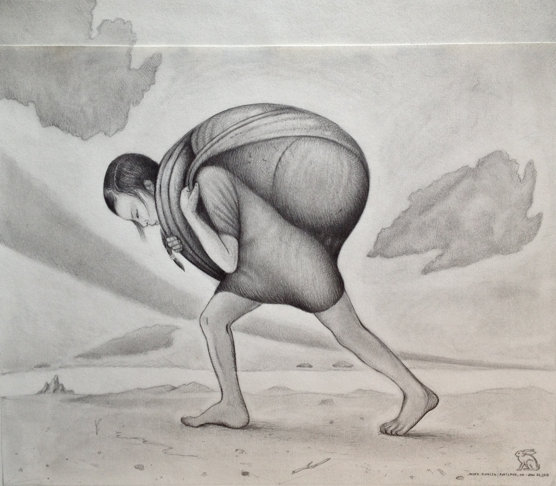 2254x1971 Preliminary Pencil Drawing Exodus Mike Schultz Studio Blog - Drawing Meaning