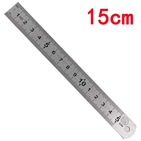 450x450 rcool diy stainless steel measuring ruler double sided ruler - Drawing Measuring Tools