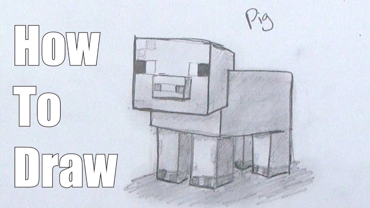 35 Ideas For Kawaii Minecraft Pig Drawing - cute drawing piggy cute drawing roblox characters