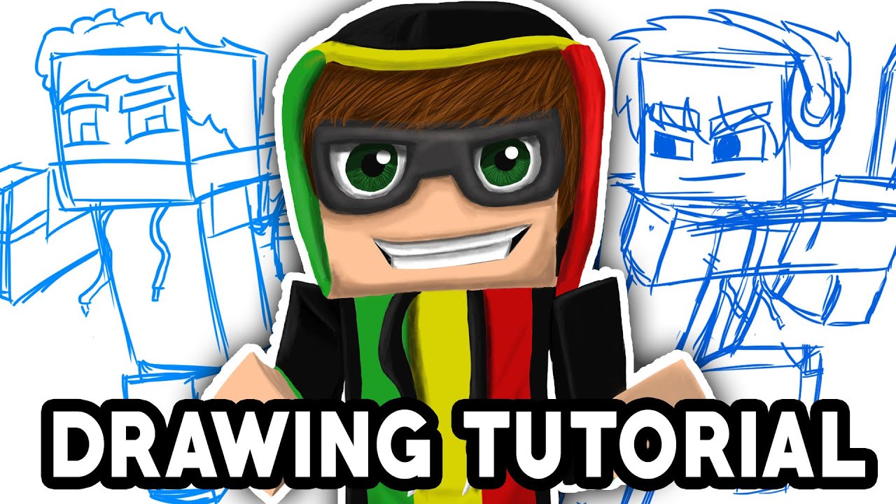 1280x720 How To Draw Minecraft Characters - Drawing Minecraft Characters