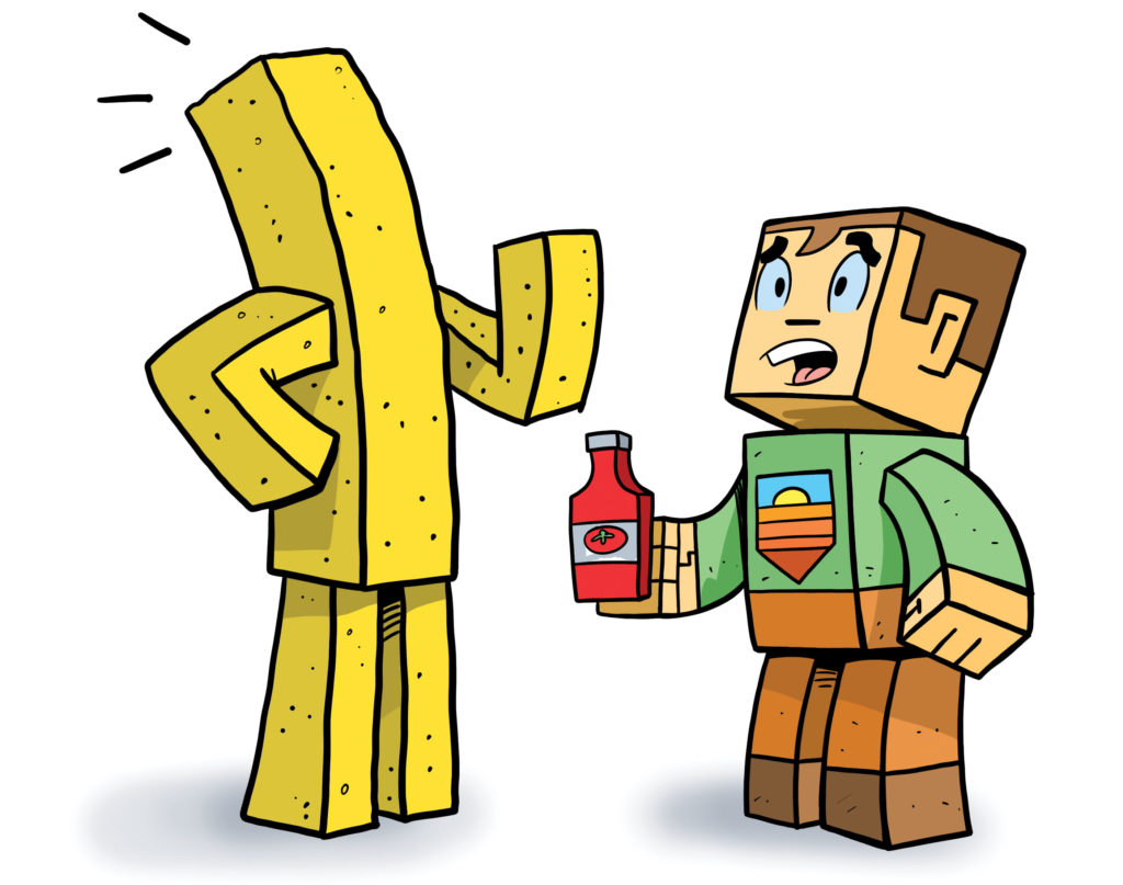 1024x807 Learn How To Draw Your Own Minecraft Style Characters! - Drawing Minecraft Characters