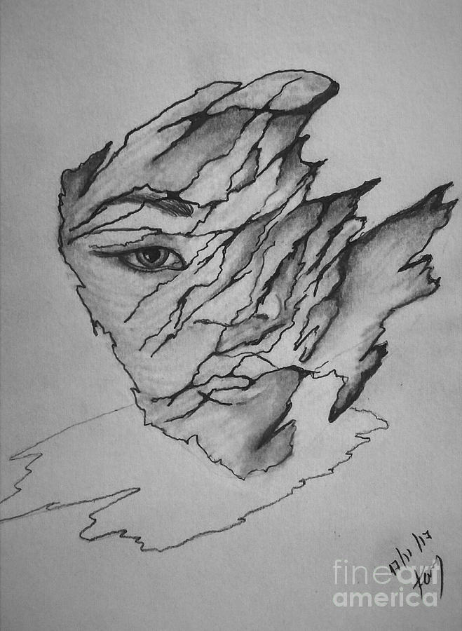 659x900 Broken Mirror Drawing - Drawing Mirror