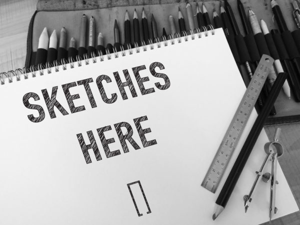 600x450 Sketch Book Mockup Archives - Drawing Mockup Free