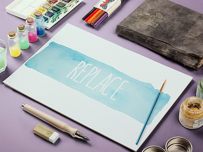660x495 Free Templates To Mockup Your Sketches Drawings - Drawing Mockup Free