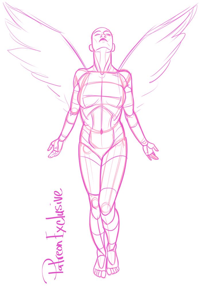 700x1050 Jez Maybe - Drawing Model Poses