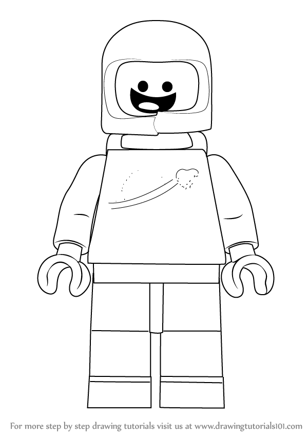 600x844 Learn How To Draw Benny From The Lego Movie - Drawing Movie