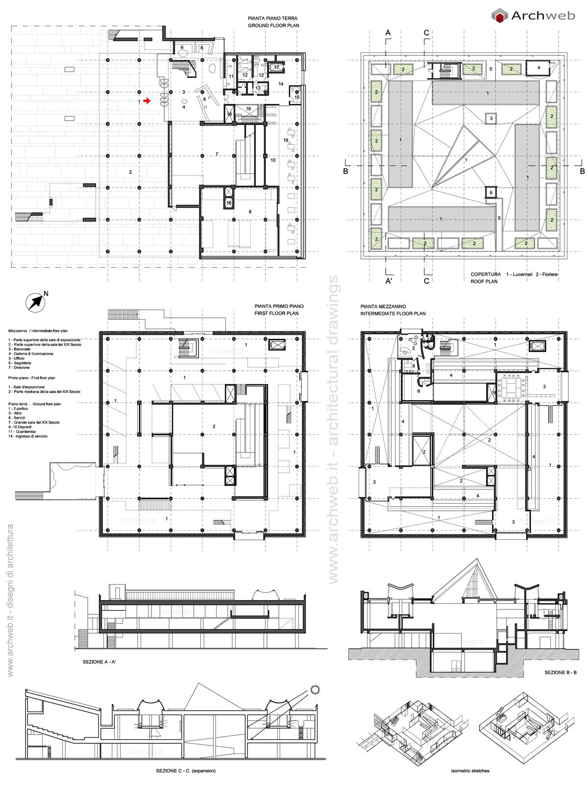 1200x1603 national museum of western art tokyo drawings plans museum - Drawing Museum