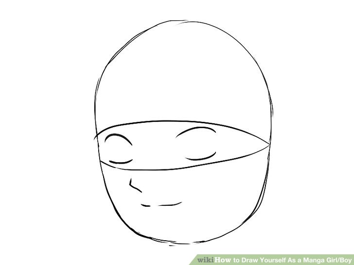 728x546 How To Draw Yourself As A Manga Girloy Steps - Drawing My Face