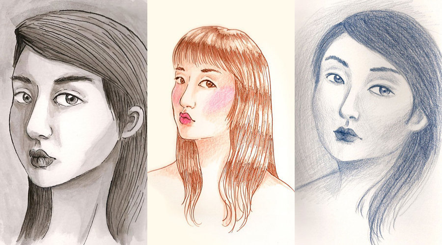 900x500 What I Learned From Drawing My Face Over And Over Huffpost - Drawing My Face