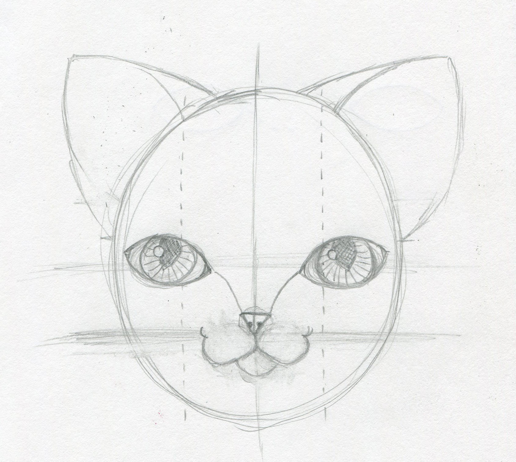 1688x1513 A Touch Of Whimsy Learn How To Draw A Cute Animal Face Step - Drawing My Face
