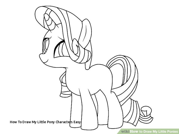 728x546 How To Draw My Little Pony Characters Easy My Little Pony Pencil - Drawing My Photo In Pencil