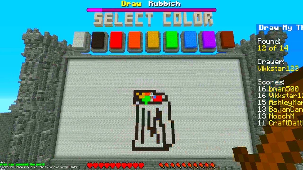 1280x720 Minecraft Draw My Thing - Drawing My Thing