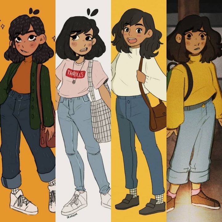 720x720 here's a compilation of recent drawings of me lol one thing i - Drawing Myself