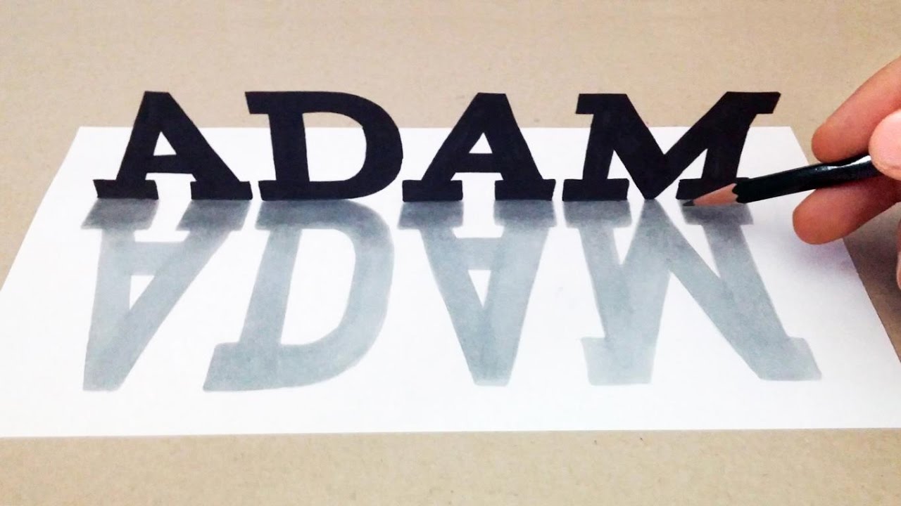 1280x720 Names Drawing On Paper - Drawing Names